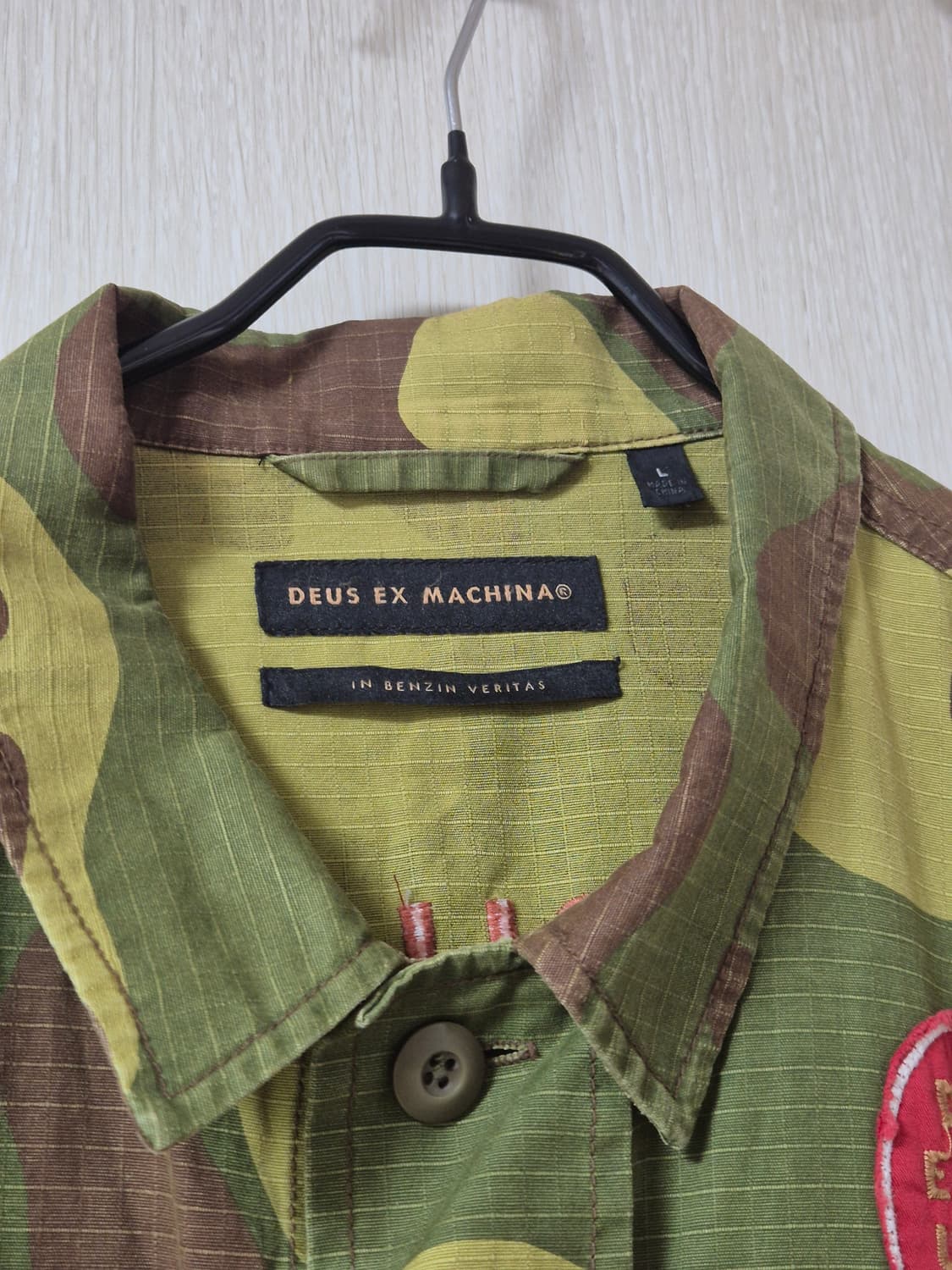 데우스 엑스 마키나 트래비스 카모 오버 셔츠 자켓 라지 상품이미지7