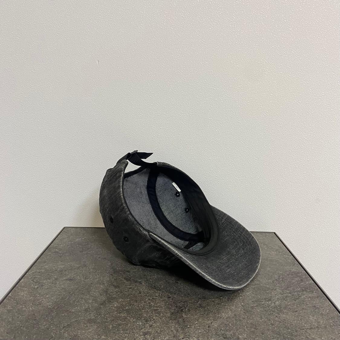 (OS) 슈프림 박스로고 캠프캡 모자 데님 블랙 상품이미지7