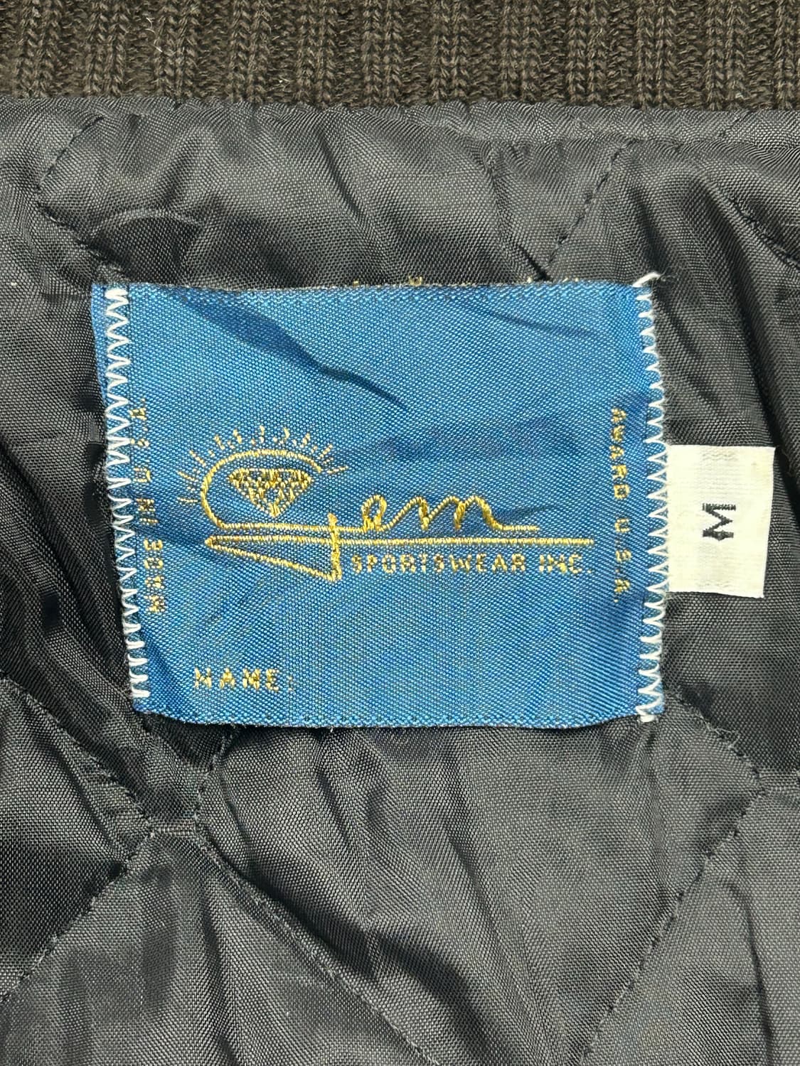  80s Gem Sportswear Inc 바시티 자켓 상품이미지7