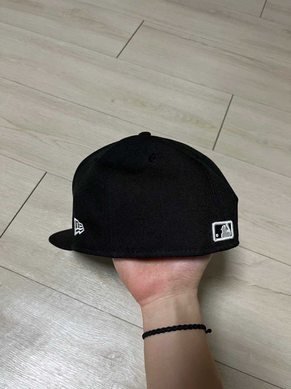 뉴에라 MLB 뉴욕 양키스 베이직 사이즈캡 블랙 상품이미지2