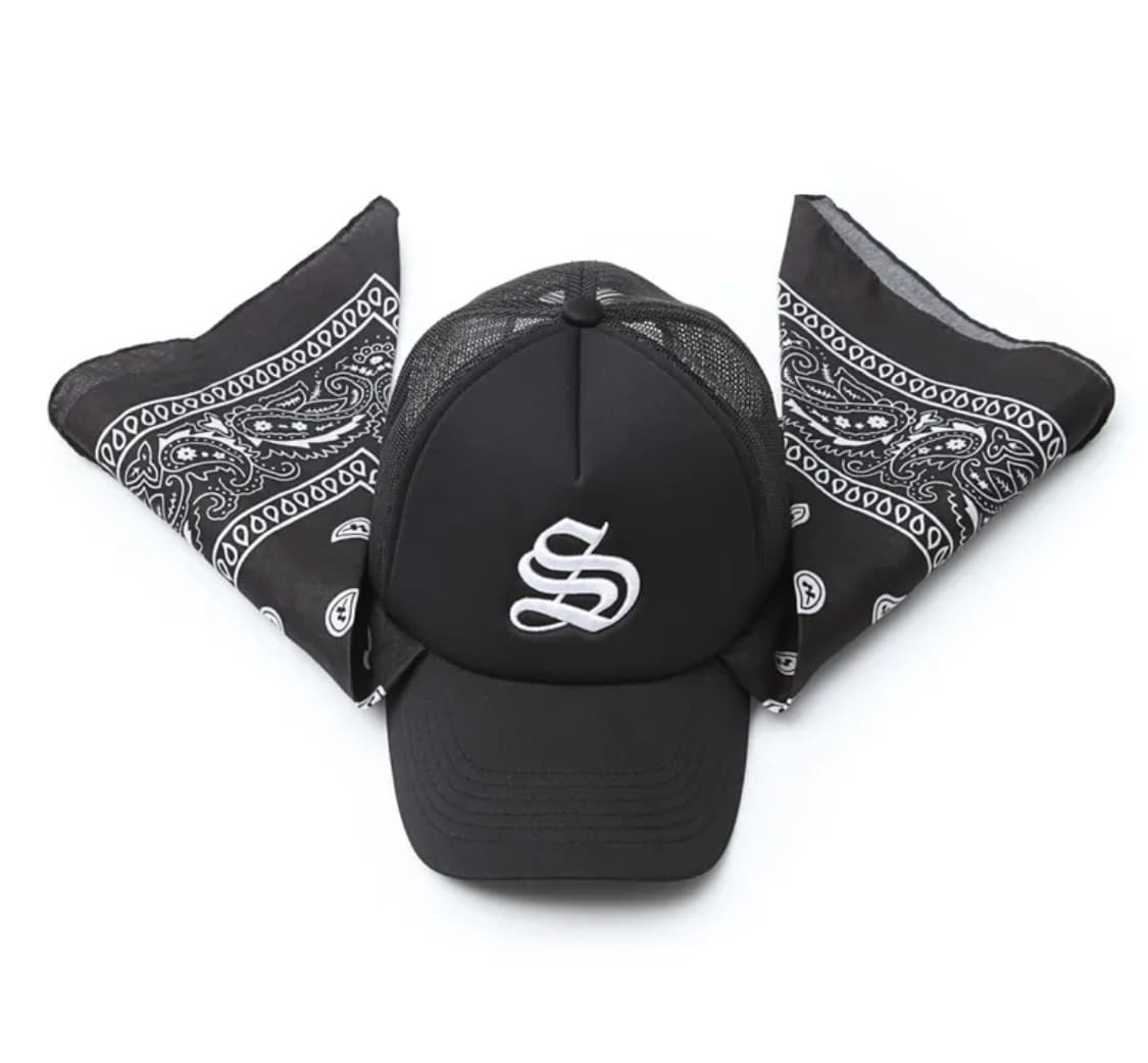 스키즘인듀싱 반다나 모자 SCHISMINDUCING BANDANA HAT 상품이미지1