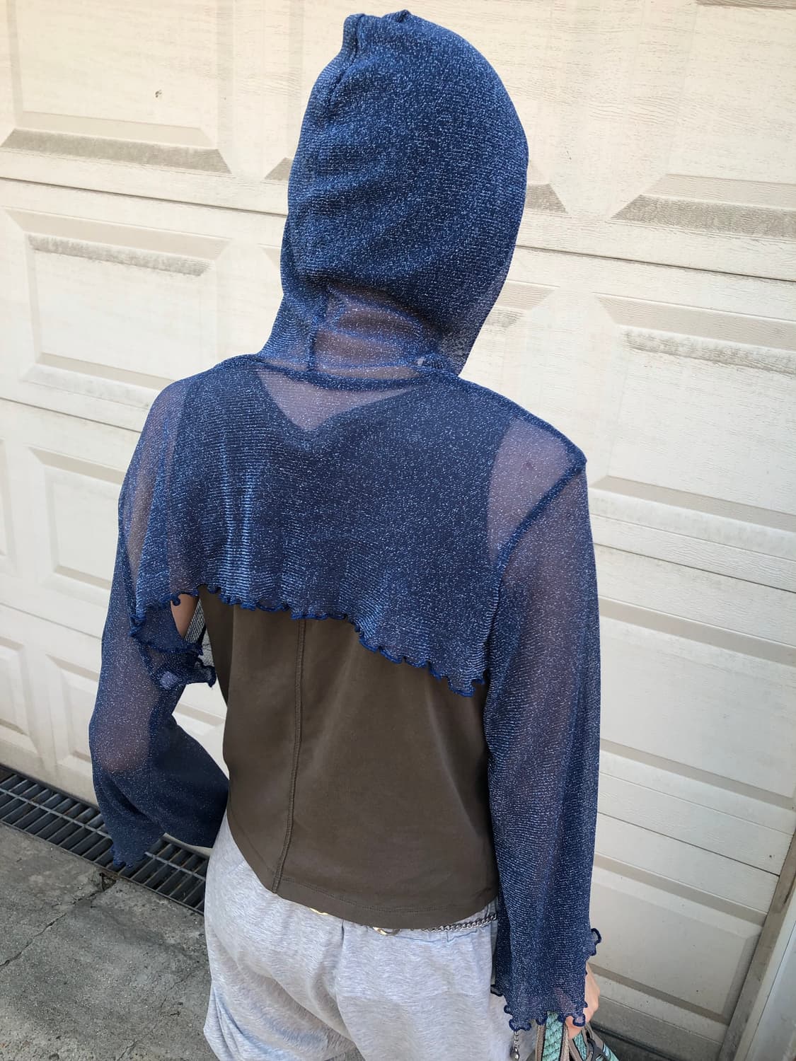 shimmer hood bolero  상품이미지3