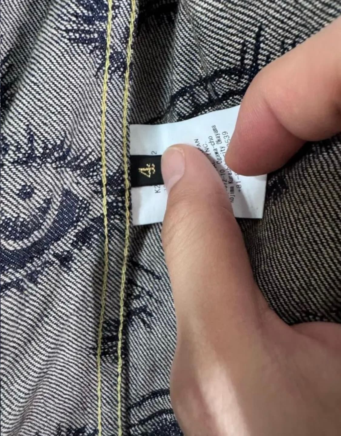 캐피탈 12온즈 스피크이지 데님 써드 자켓 인디고(새상품) 상품이미지4