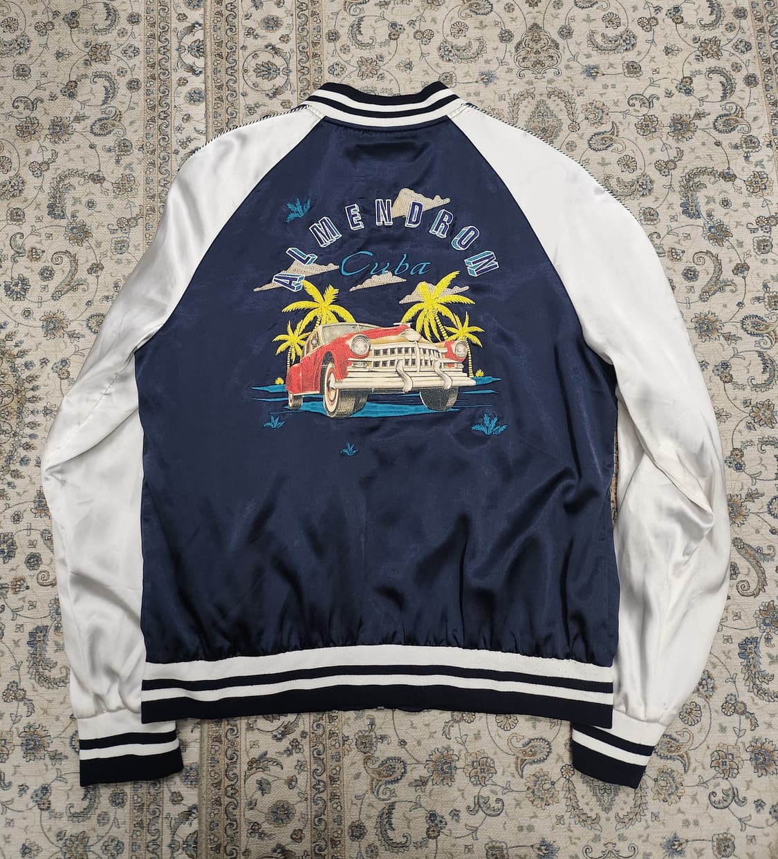 페어웨일 야자수 로고 스카쟌자켓 L 상품이미지2