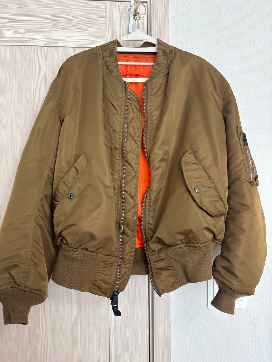 90's Vtg Alpha Industries ma-1 Flight 상품이미지1