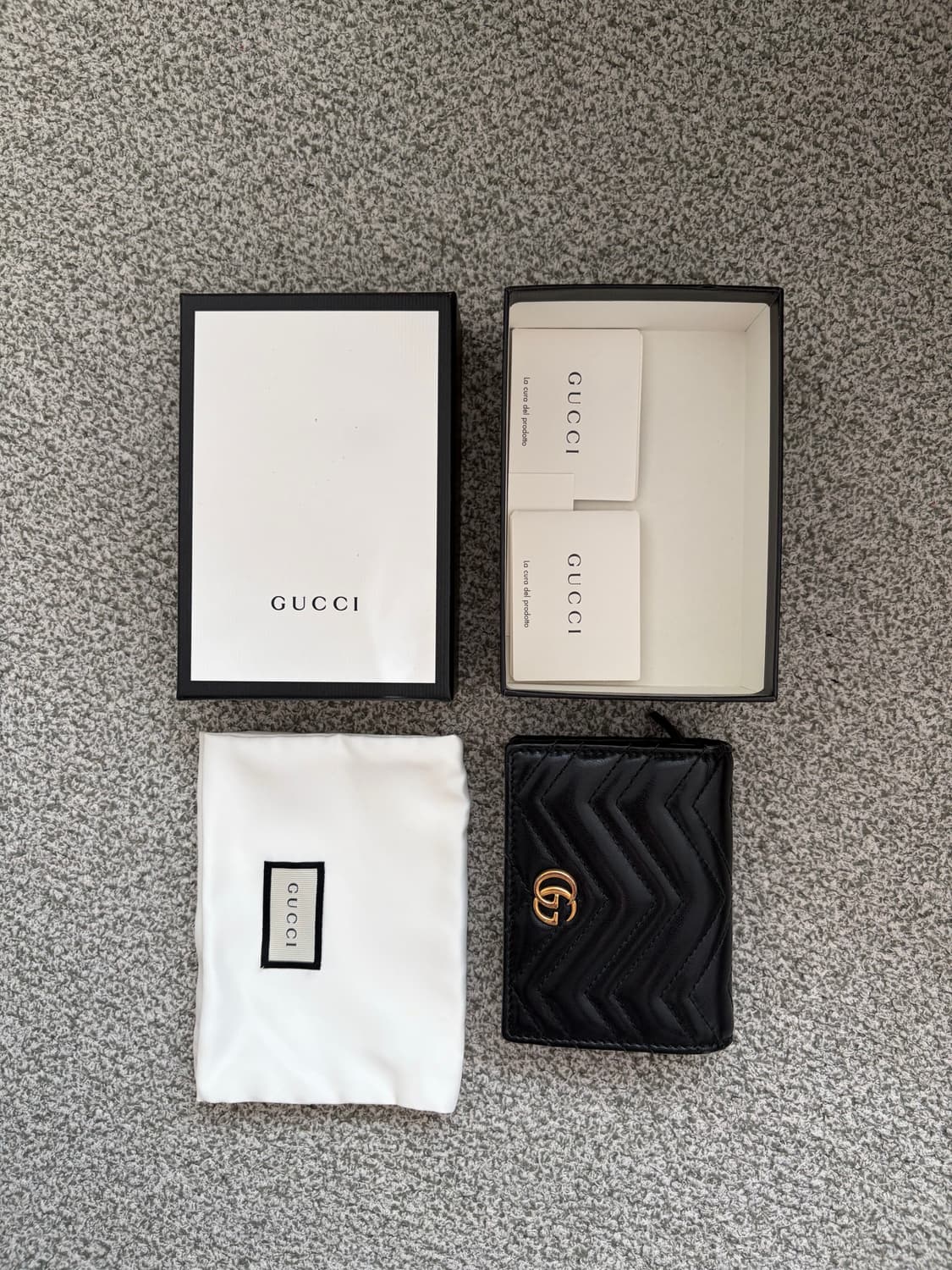 [구찌] GG 마몽 카드 케이스 지갑 상품이미지2