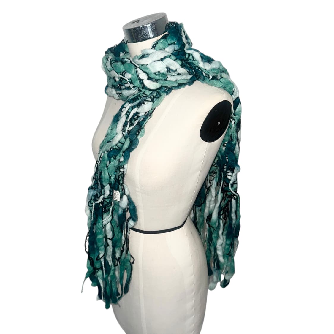 Green Moss Pom Pom Muffler 상품이미지5