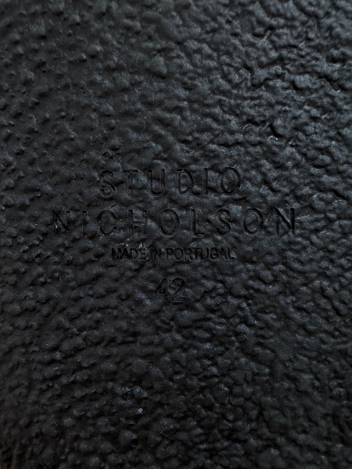 스튜디오 니콜슨 웨어링 클로그 블랙 상품이미지5