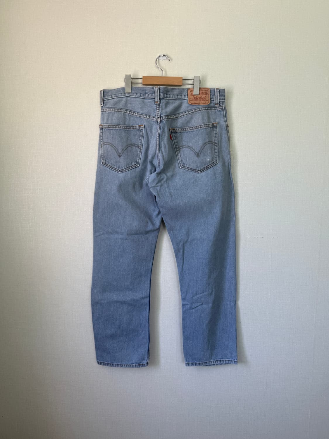 Levis 505 34x30 리바이스 연청 상품이미지2