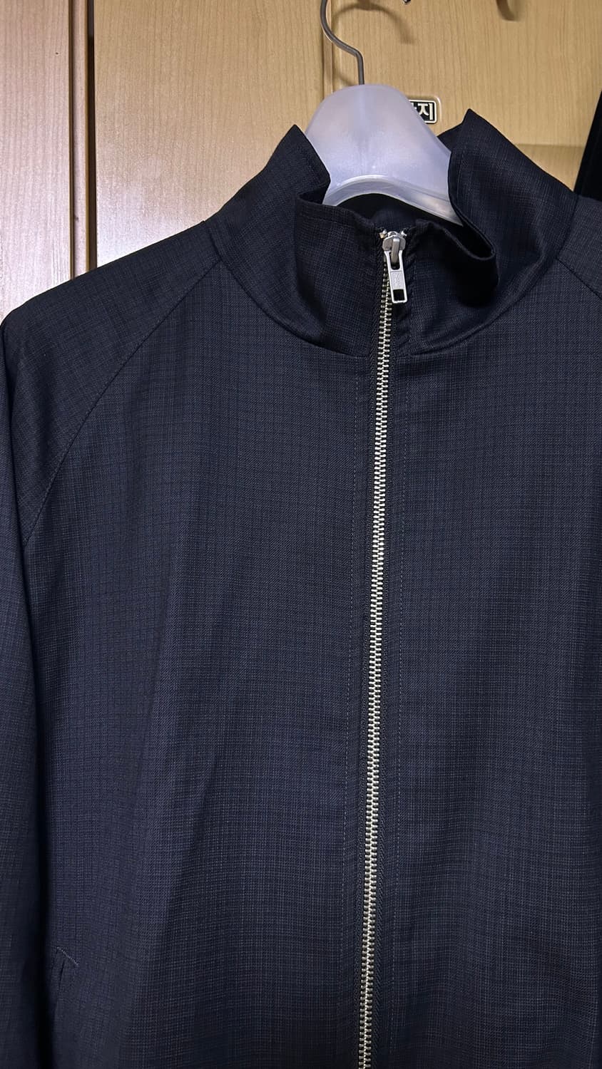 마티스더큐레이터 스탠다드 집 블루종 그리드체크 1 상품이미지5