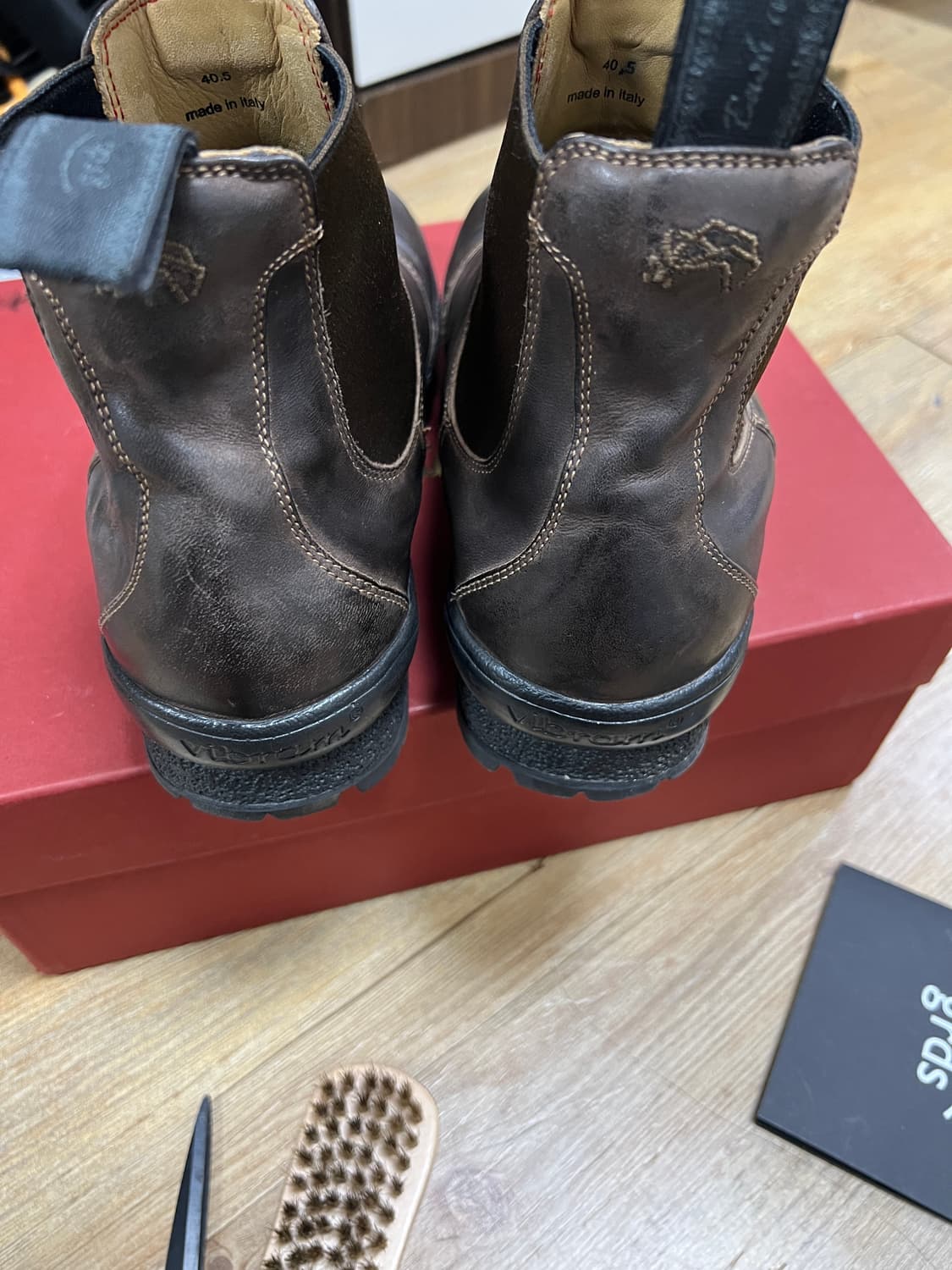 택포24) 그라더스 grds 첼시02 브라운 255사이즈 상품이미지4