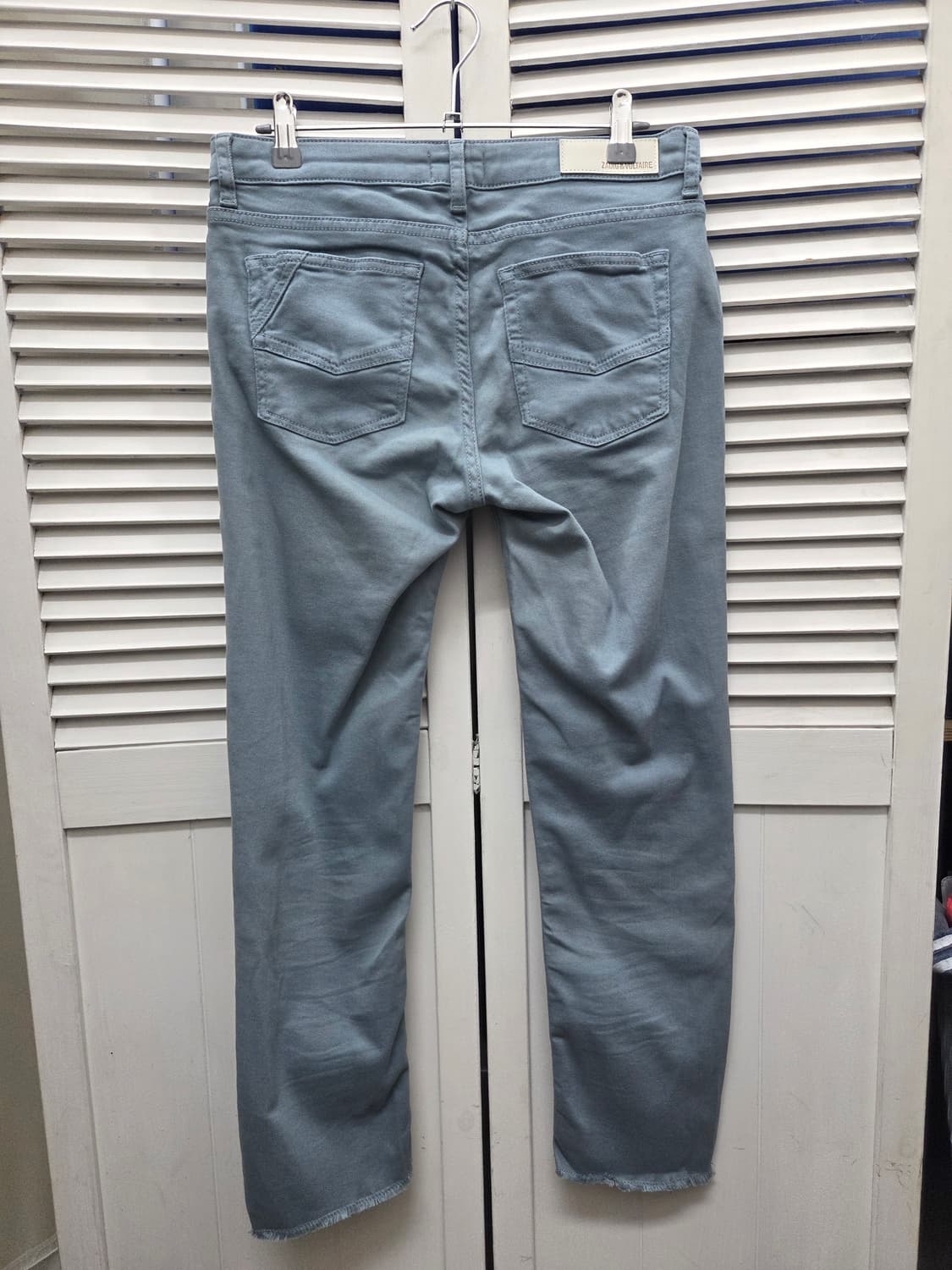 자딕앤볼테르 블루 코튼 팬츠 상품이미지6