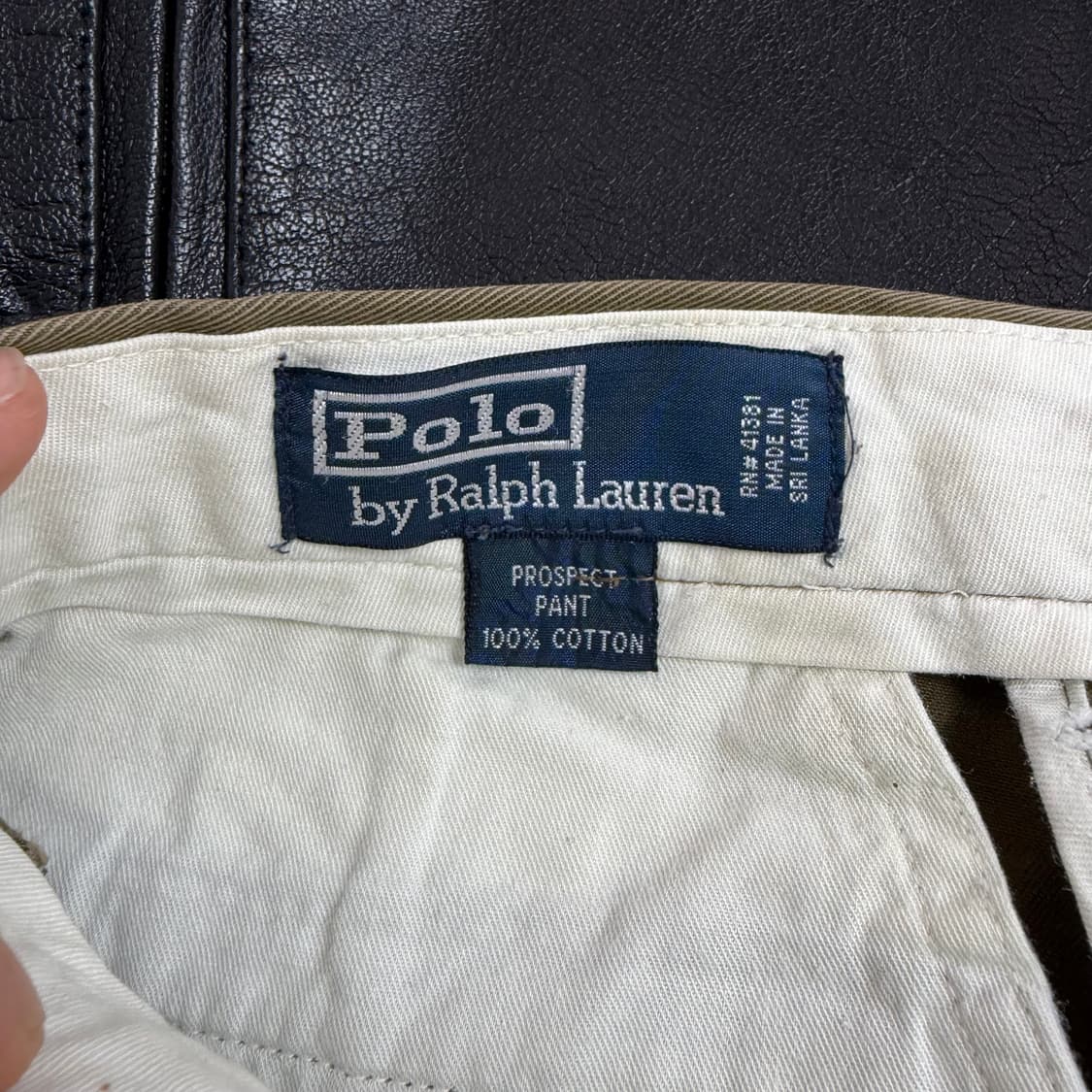폴로 랄프로렌 패치워크 치노 팬츠 상품이미지8