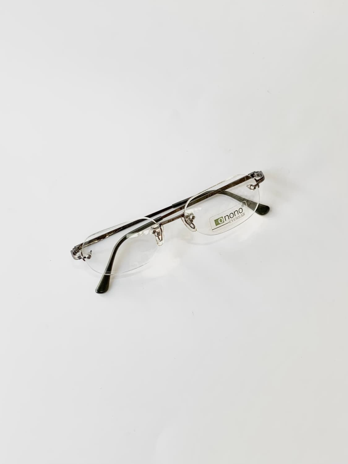 [픽키-634] 실버 무테 안경 프레임 미니멀 라인  상품이미지2