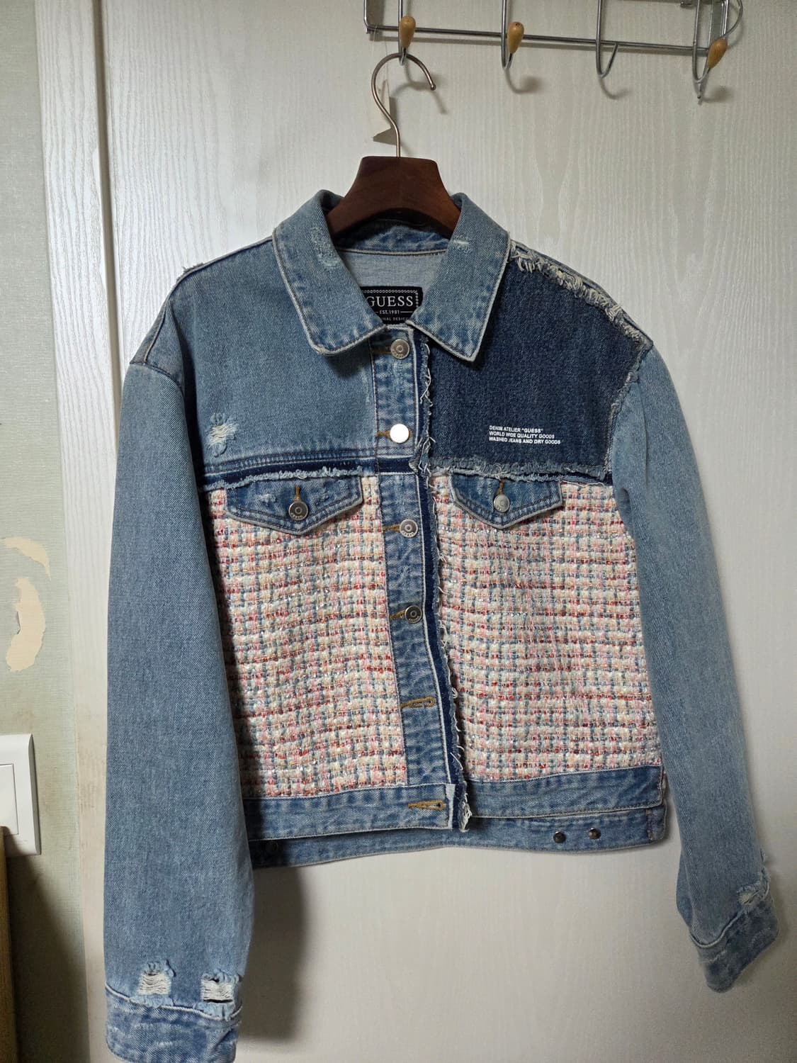 GUESS 데님 자켓 상품이미지4