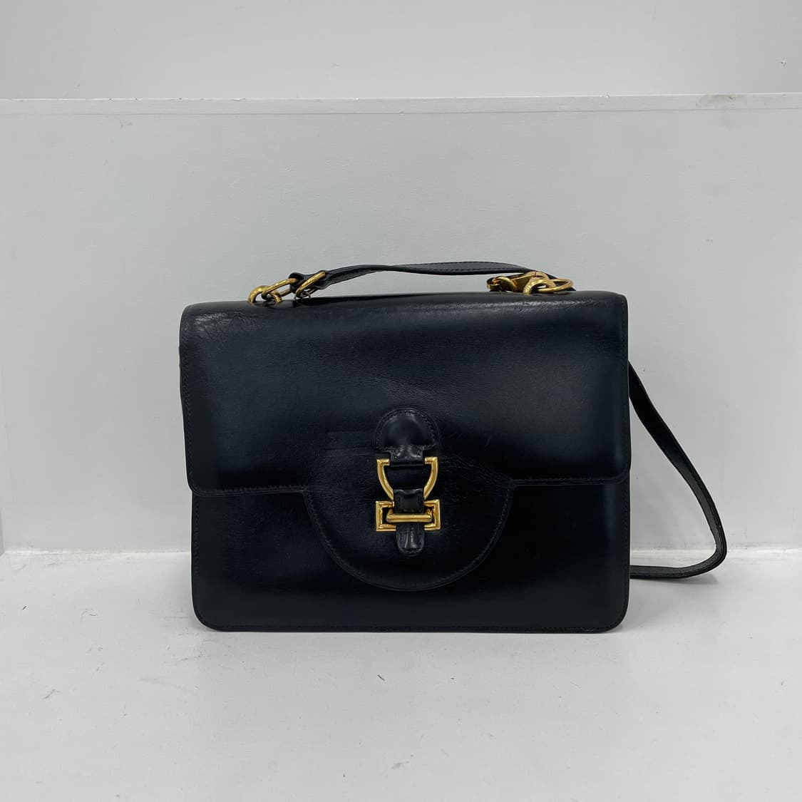 에르메스 산드린 블릭 레더 플랩 숄더백 상품이미지2