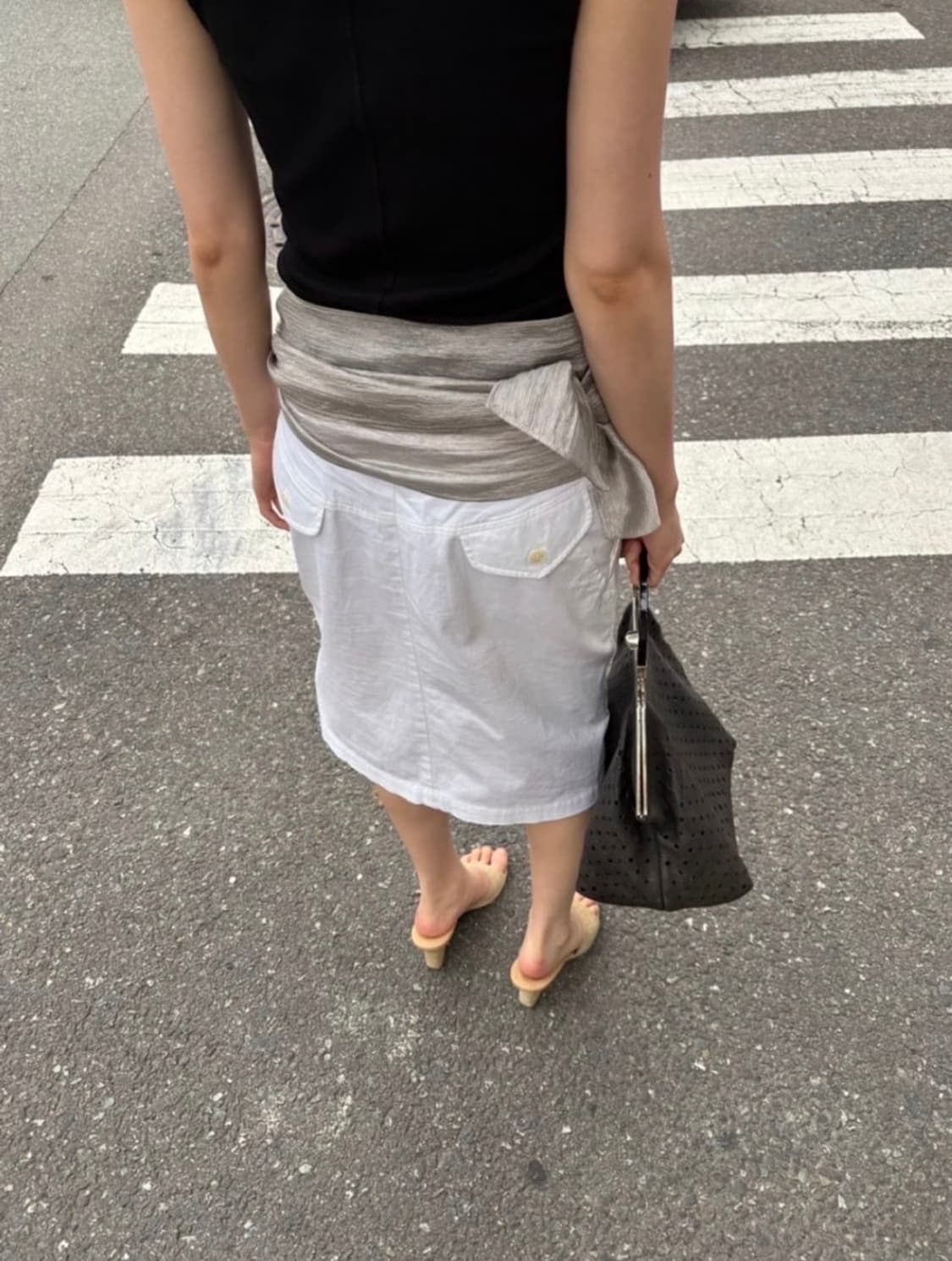 브리즈 아카이브 샤샤 스카프 실버 상품이미지2