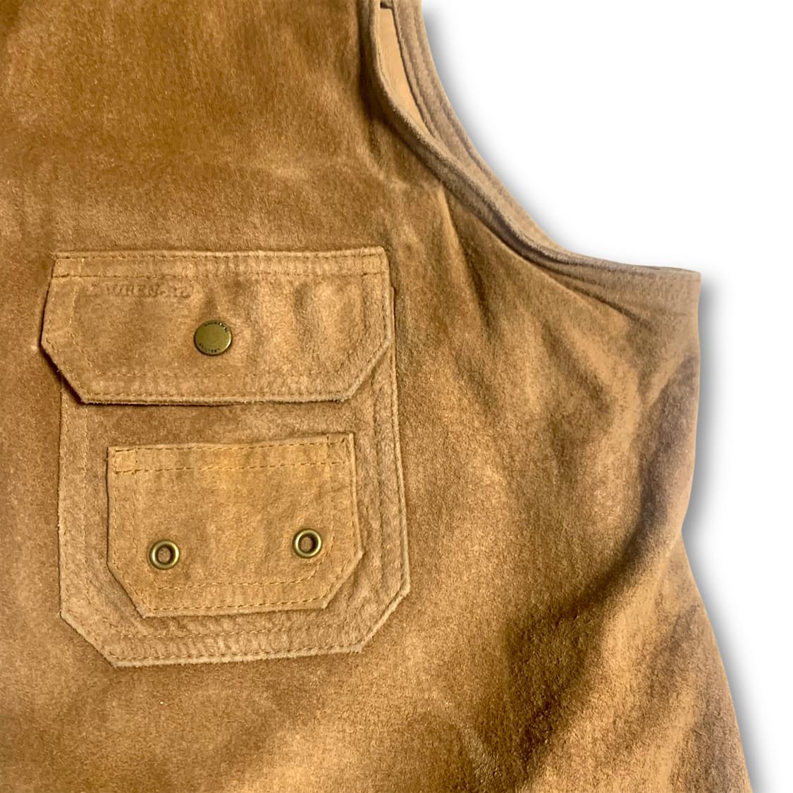 [M~L] Ralph Lauren Suede Leather Vest 상품이미지4