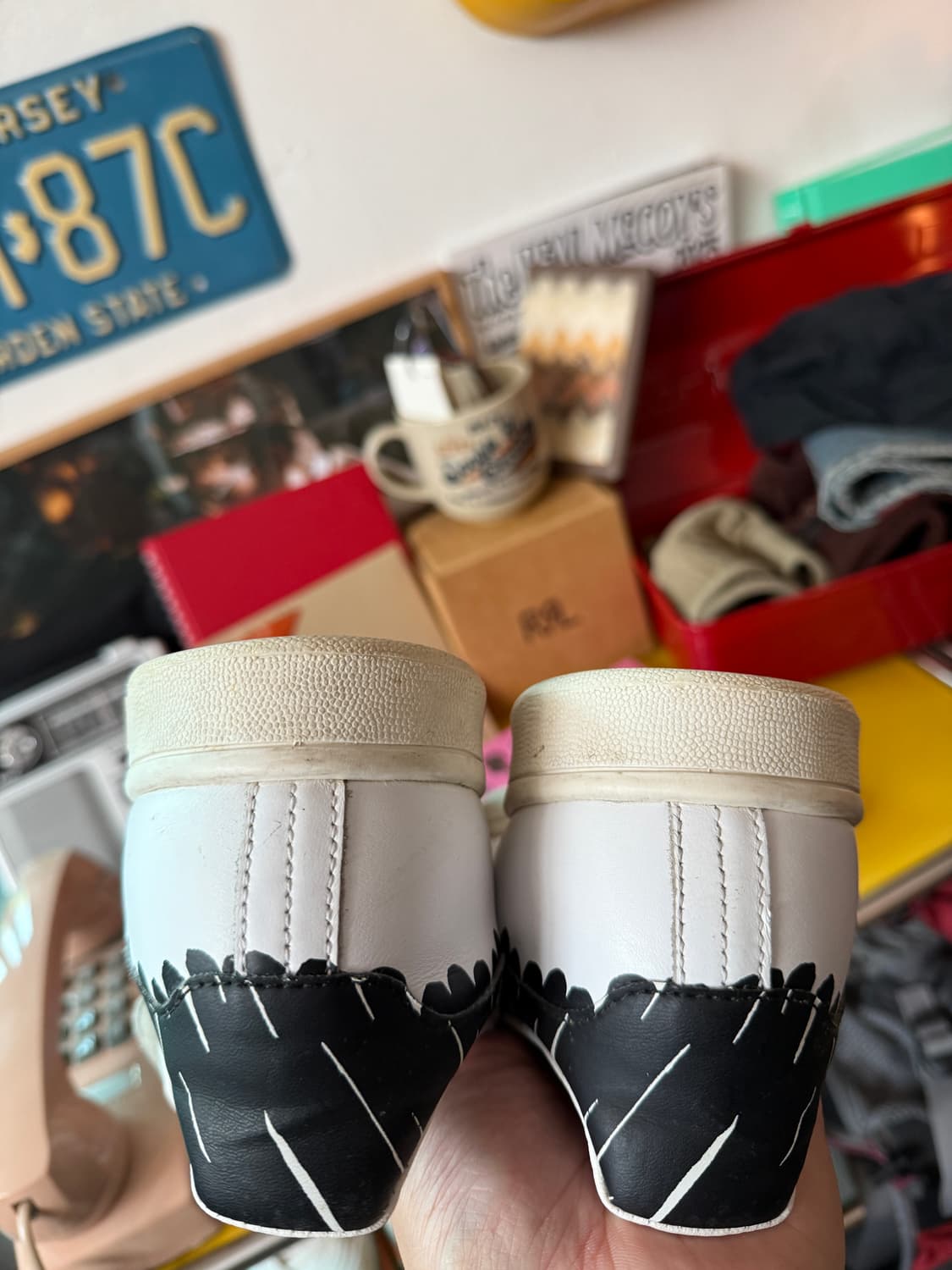 17FW 아디다스 스탠스미스 CF 화이트 270-80mm 상품이미지5