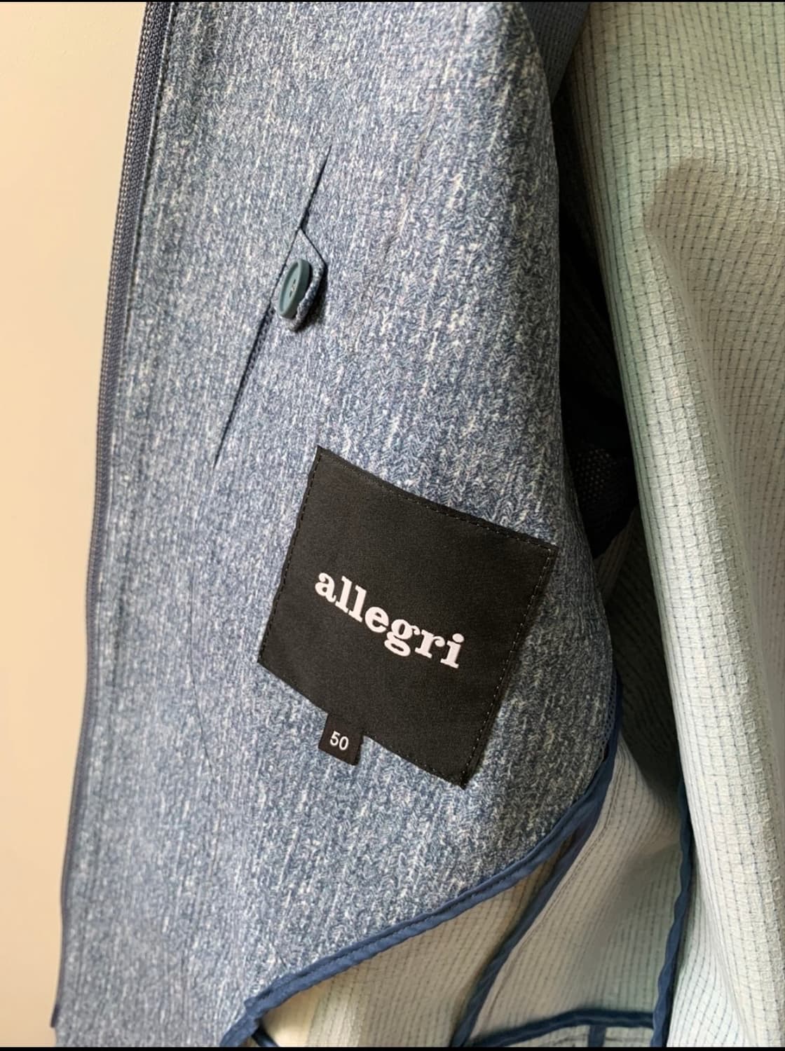 알레그리 간절기 집업 블루종 50 상품이미지5