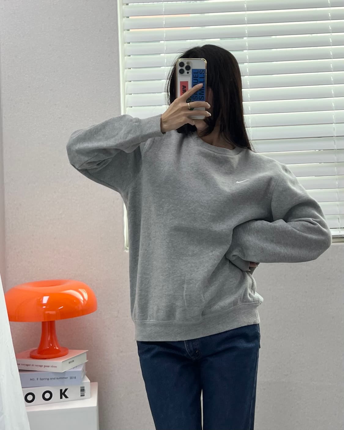 (L)나이키 기모 맨투맨-M1607 상품이미지7