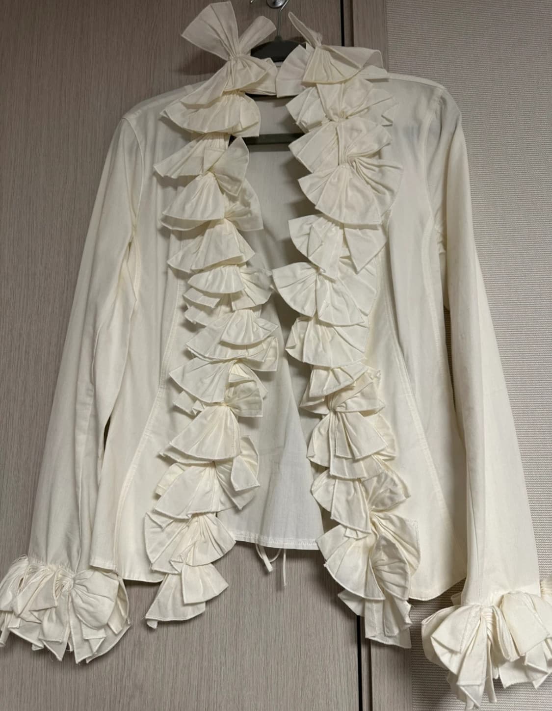 ANNE FONTAINE 프릴 블라우스 상품이미지4