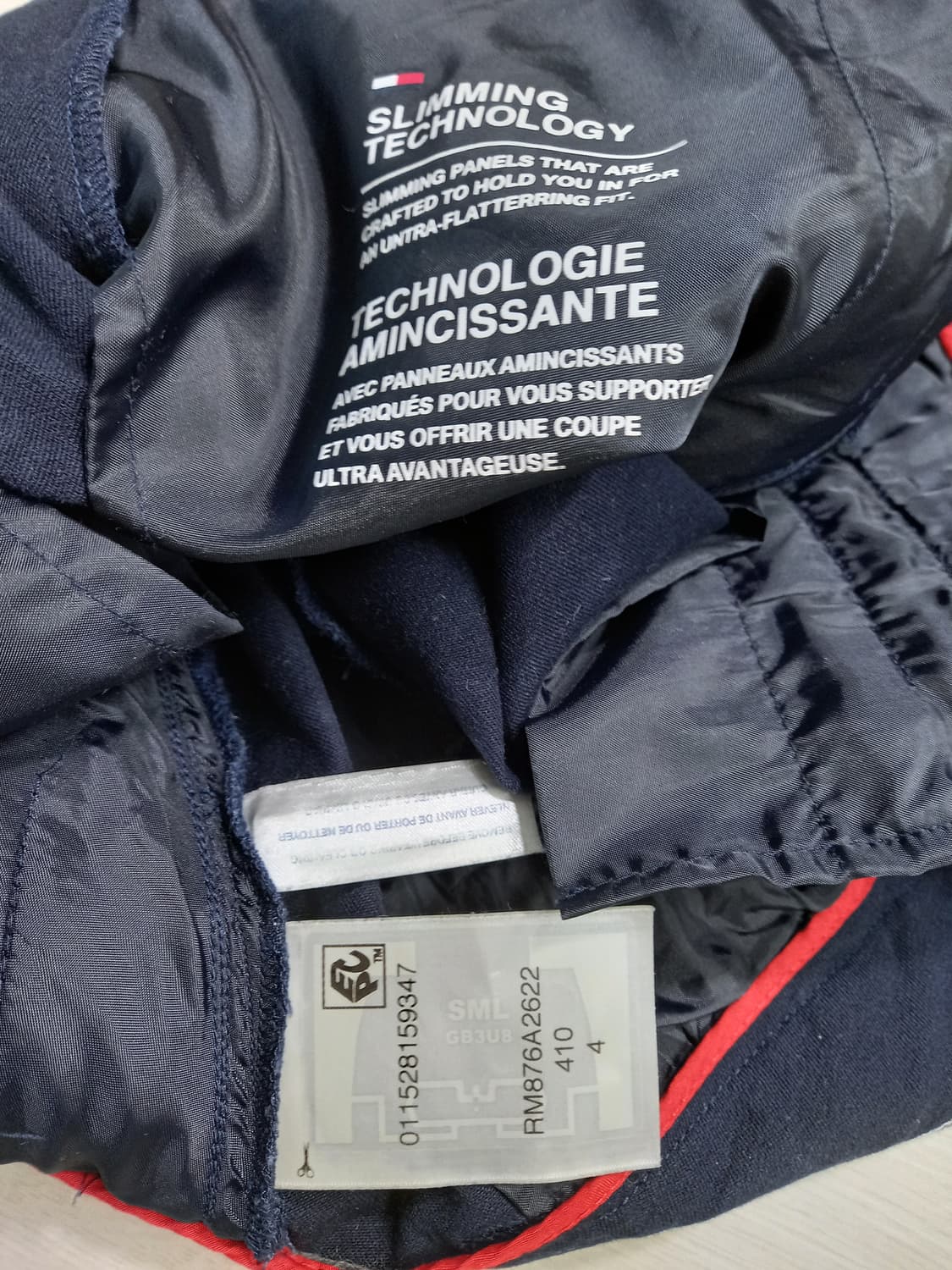 28 Tommy&Hilfiger 스판 슬림일자 치노 네이비 28-904 상품이미지9