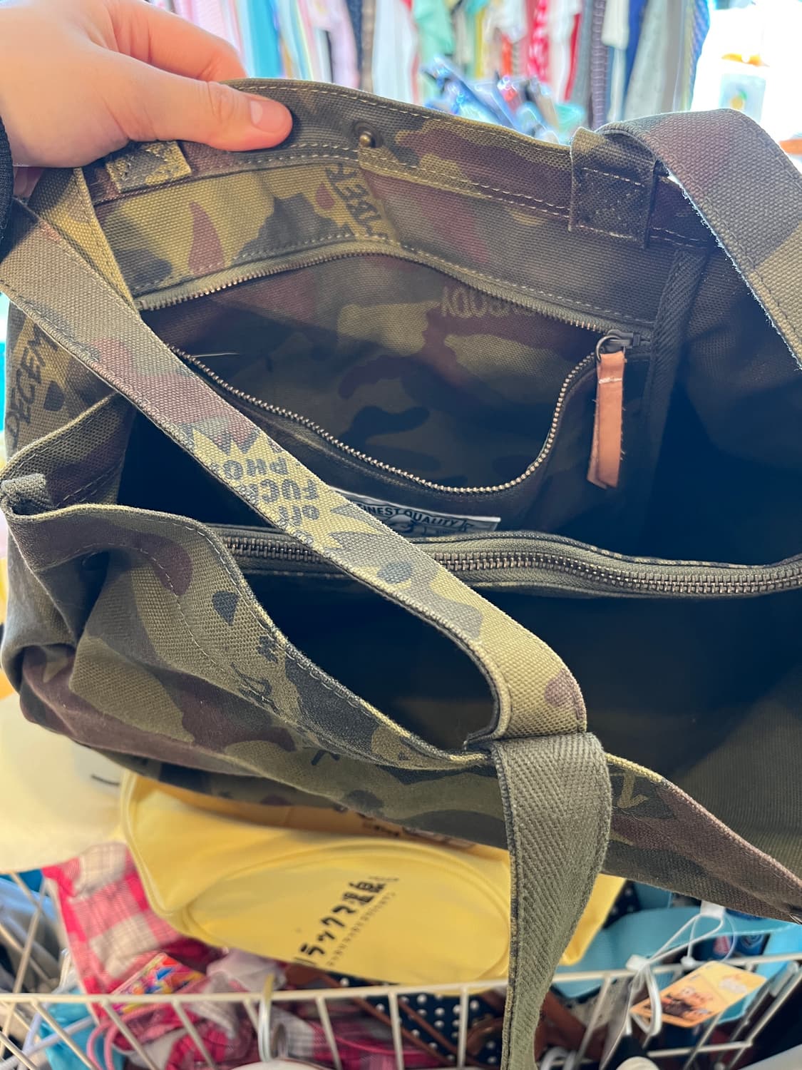 히스테릭 글래머 밀리터리 2way 가방👾 상품이미지4