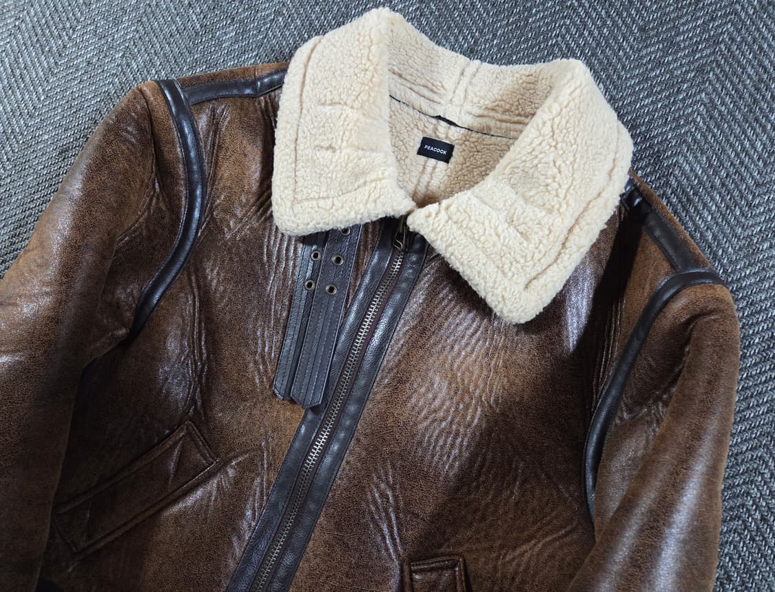 B-3 시어링 에비에이터 무스탕 상품이미지3