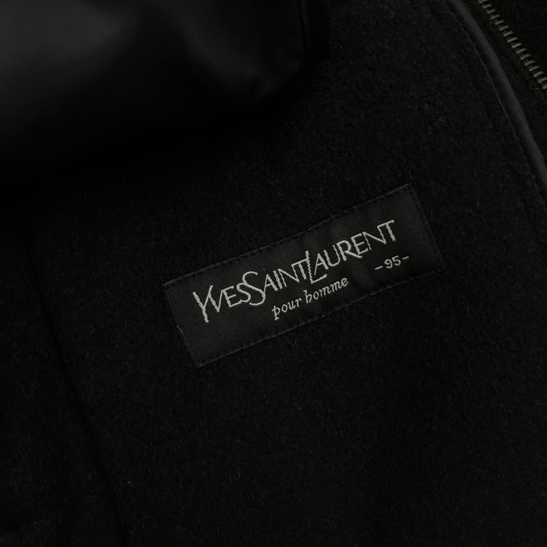 입생로랑 블랙 울 자켓 95 상품이미지6