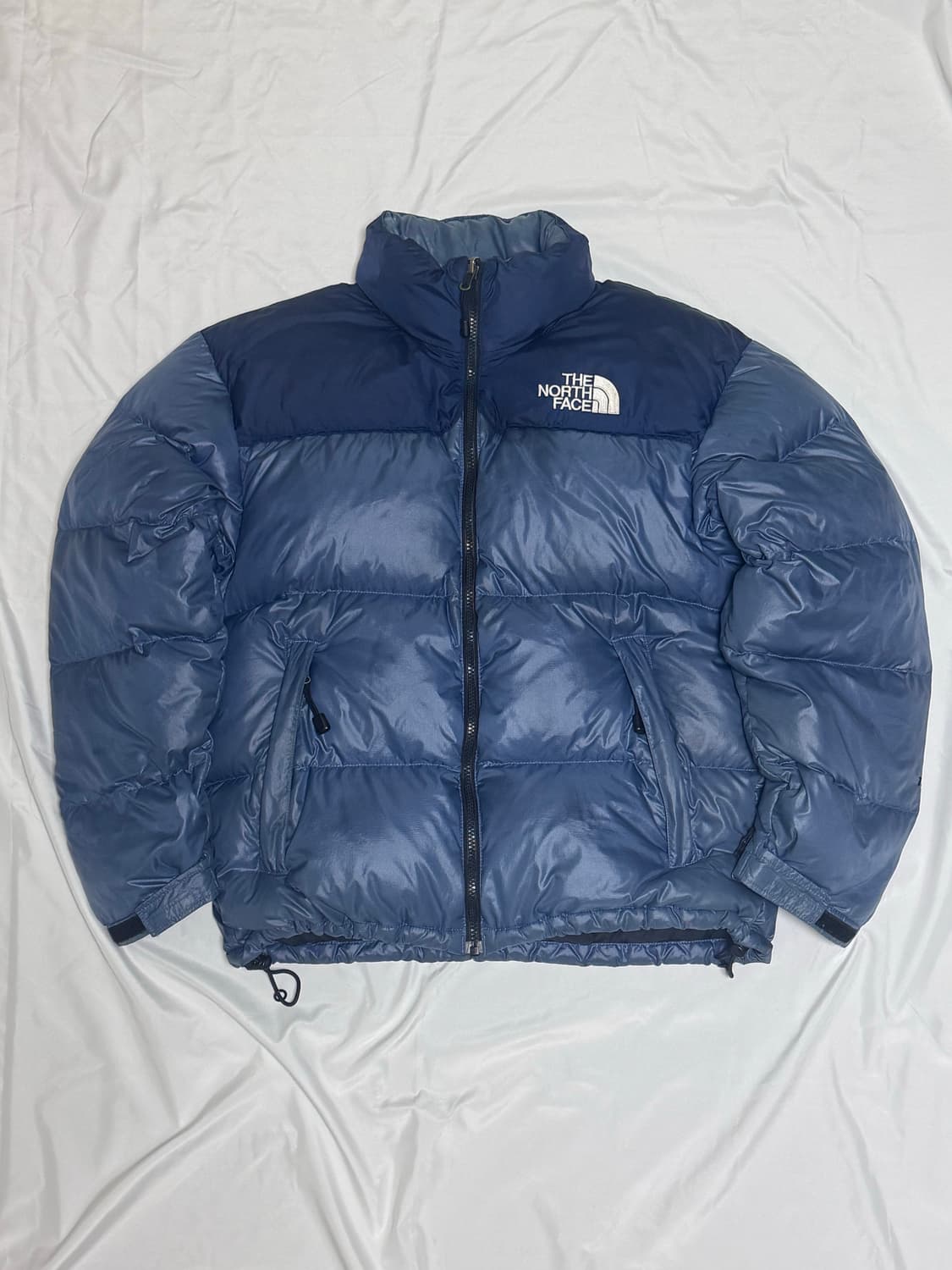 90s 노스페이스 빈티지 눕시 센터로고 패딩 상품이미지1