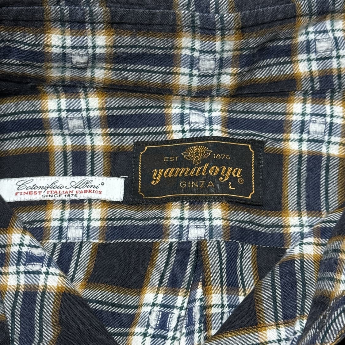 Yamatoya 야마토야 일본 빈티지 체크 셔츠 상품이미지4