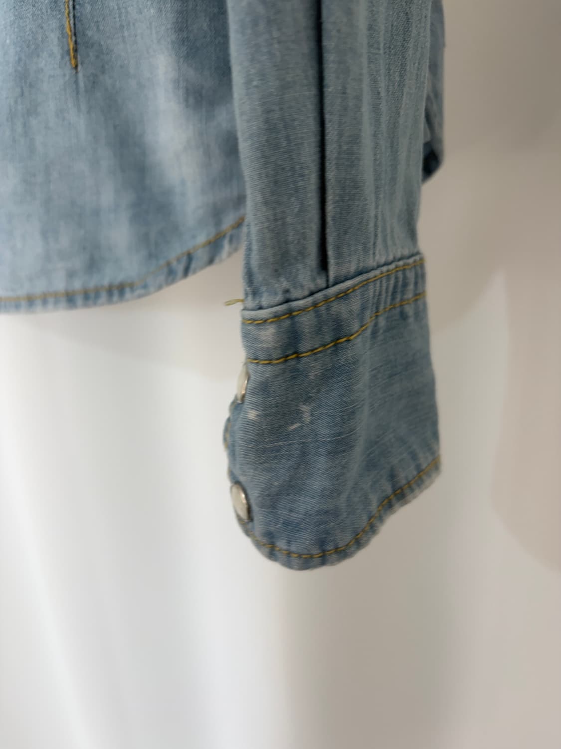 nano universe denim western shirt 상품이미지7