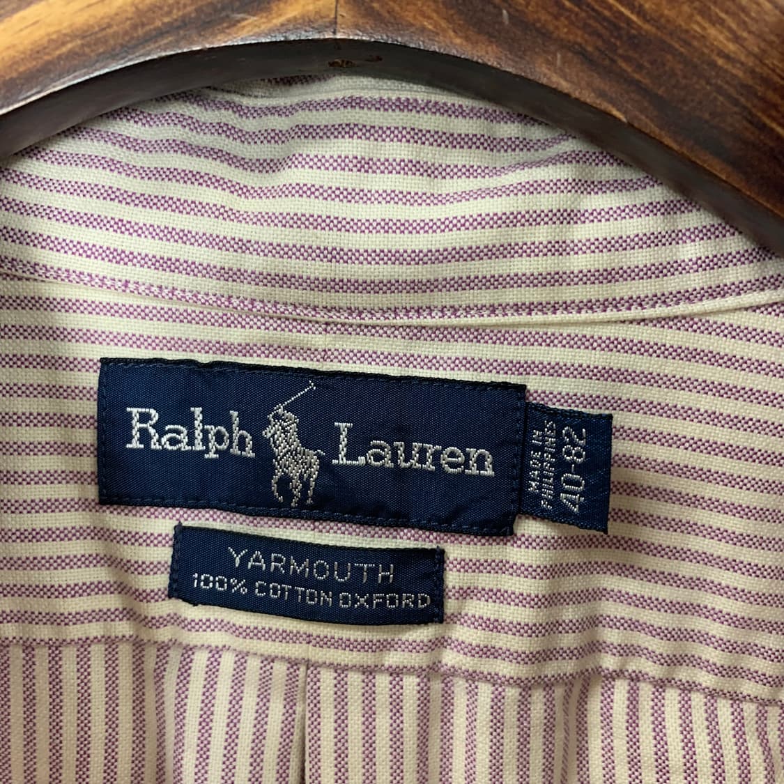 폴로 랄프로렌 스트라이프 옥스포드 셔츠 상품이미지6