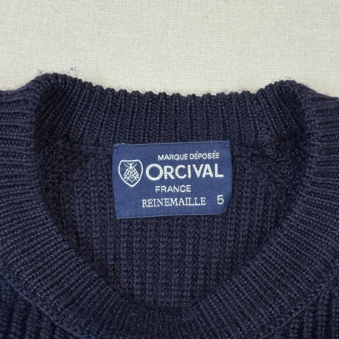 5) 오르치발(Orcival) 헤비 울 래글런 니트 상품이미지6