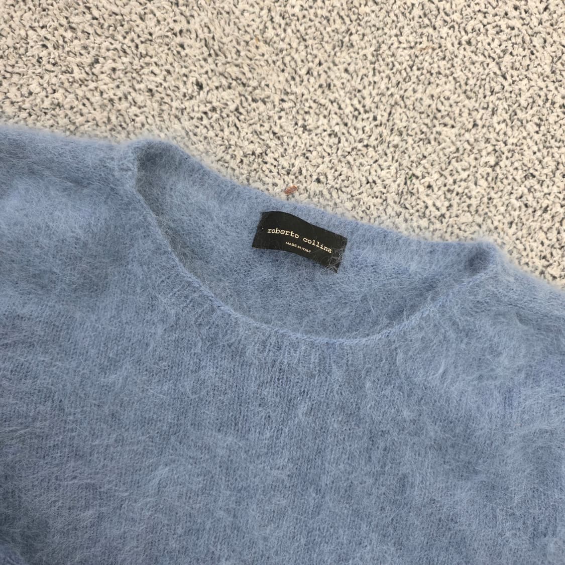 [M] 로베르토 콜리나 앙고라 7부소매 니트 스웨터 0119J 상품이미지2