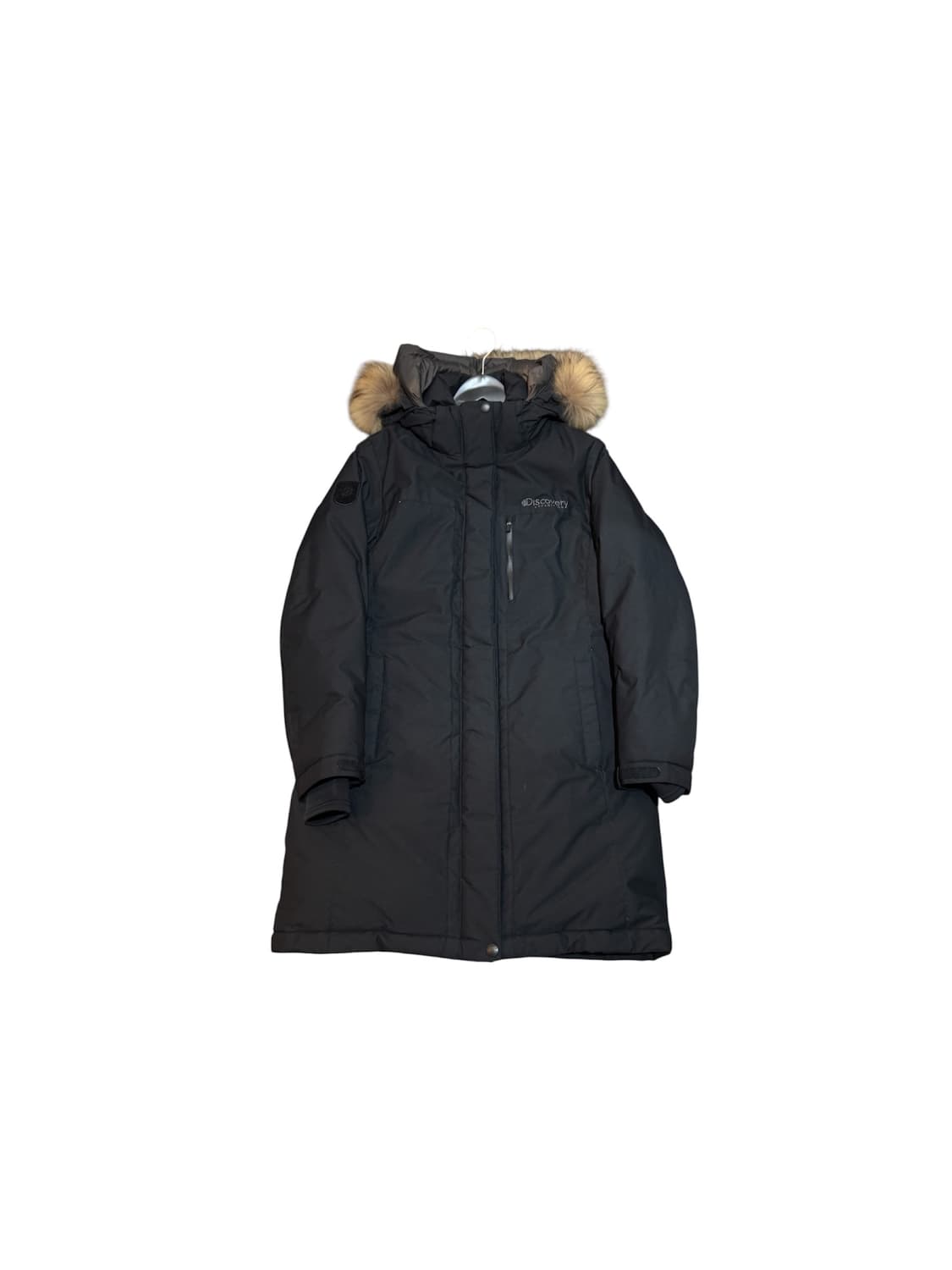 디스커버리 구스다운 여성 패딩 블랙 95 상품이미지1