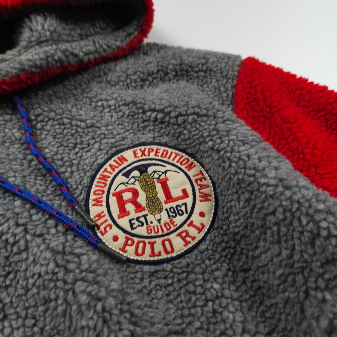 폴로 랄프로렌 신형 크레스트 보아 쉐르파 후디 (M) 상품이미지3