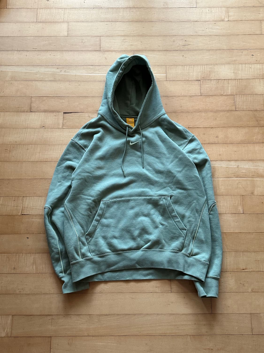 (L) 나이키 x 드레이크 녹타 플리스 후드 오일 그린  상품이미지3