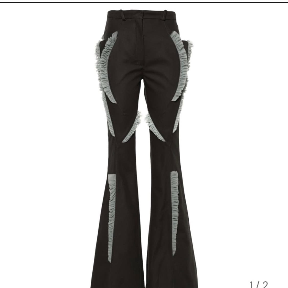 키코코스타디노브  러플 튤 플레어 팬츠 36 상품이미지1