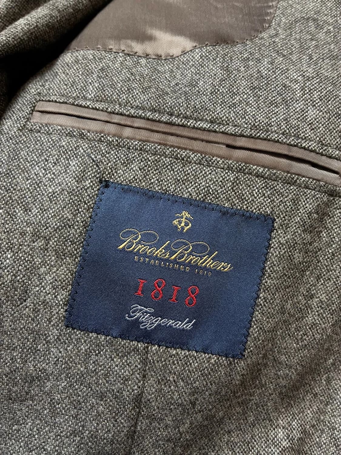 브룩스브라더스 울 큐프라 시그니처 블레이저 자켓 PN8319 상품이미지6