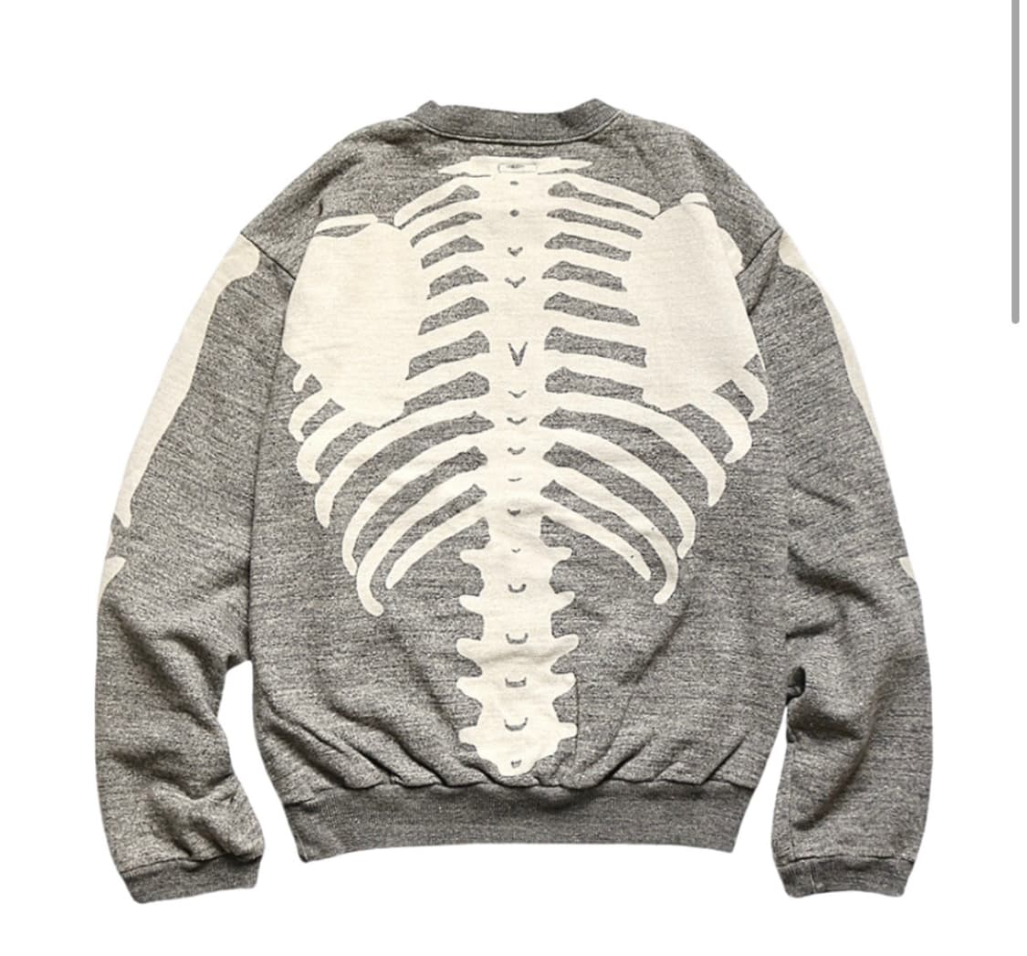 (3) 캐피탈 플리스 빅 크루넥 스웻 헤더 차콜 상품이미지2