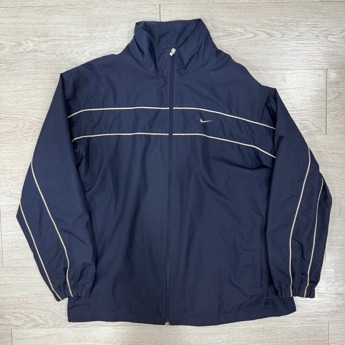 나이키 올드스쿨 바람막이 자켓 네이비 상품이미지1