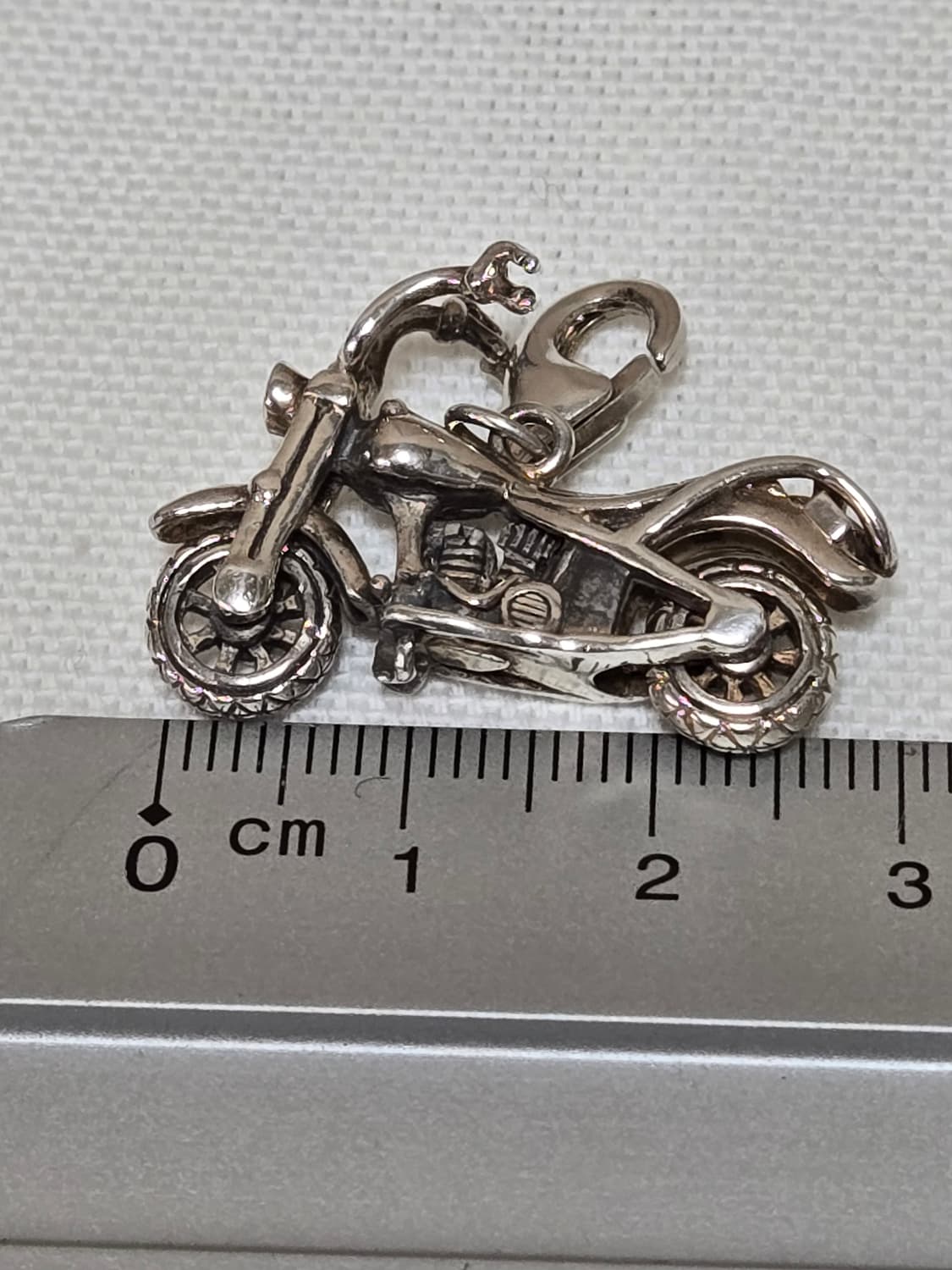 925 실버 빈티지 바이크 펜던트 / 미니 모터사이클 참 상품이미지10