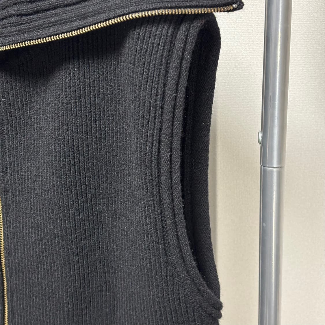 F) perverze 퍼버즈 니트 집업 베스트 상품이미지5