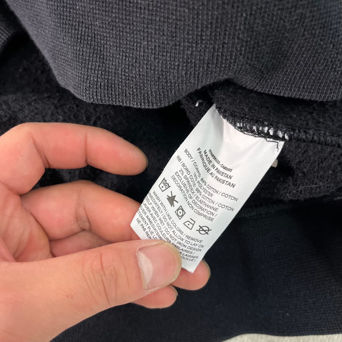 105 나이키 X 스투시 블랙 맨투맨 상품이미지5