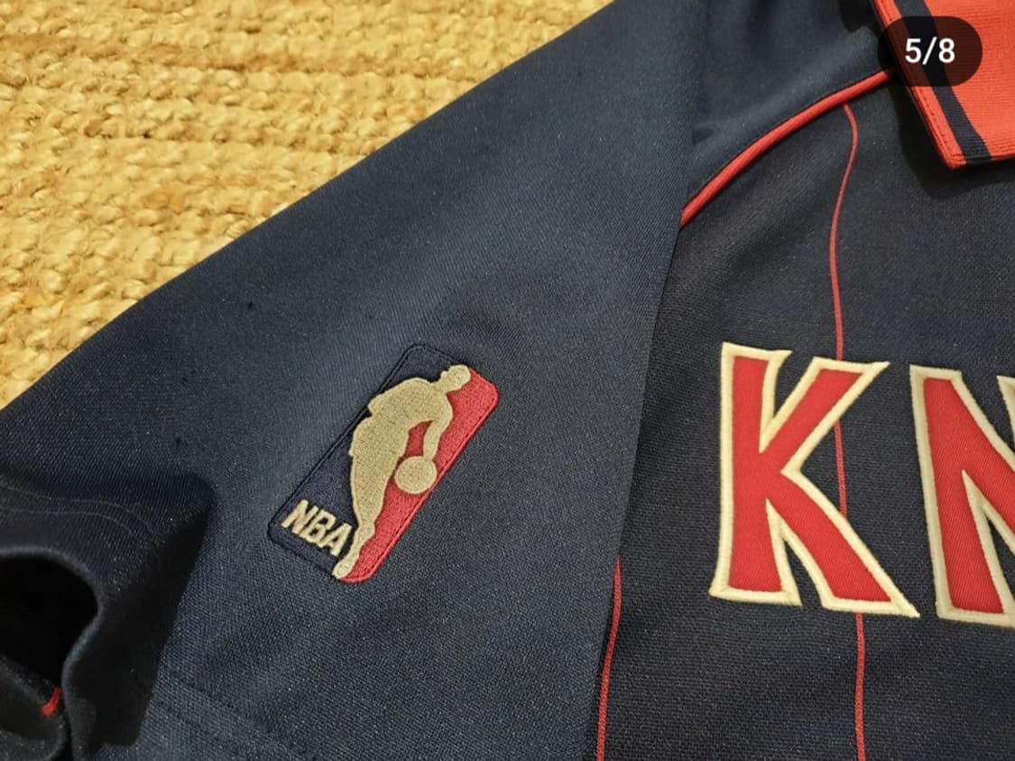 00s 리복 뉴욕닉스 슈팅맨 져지 상품이미지5