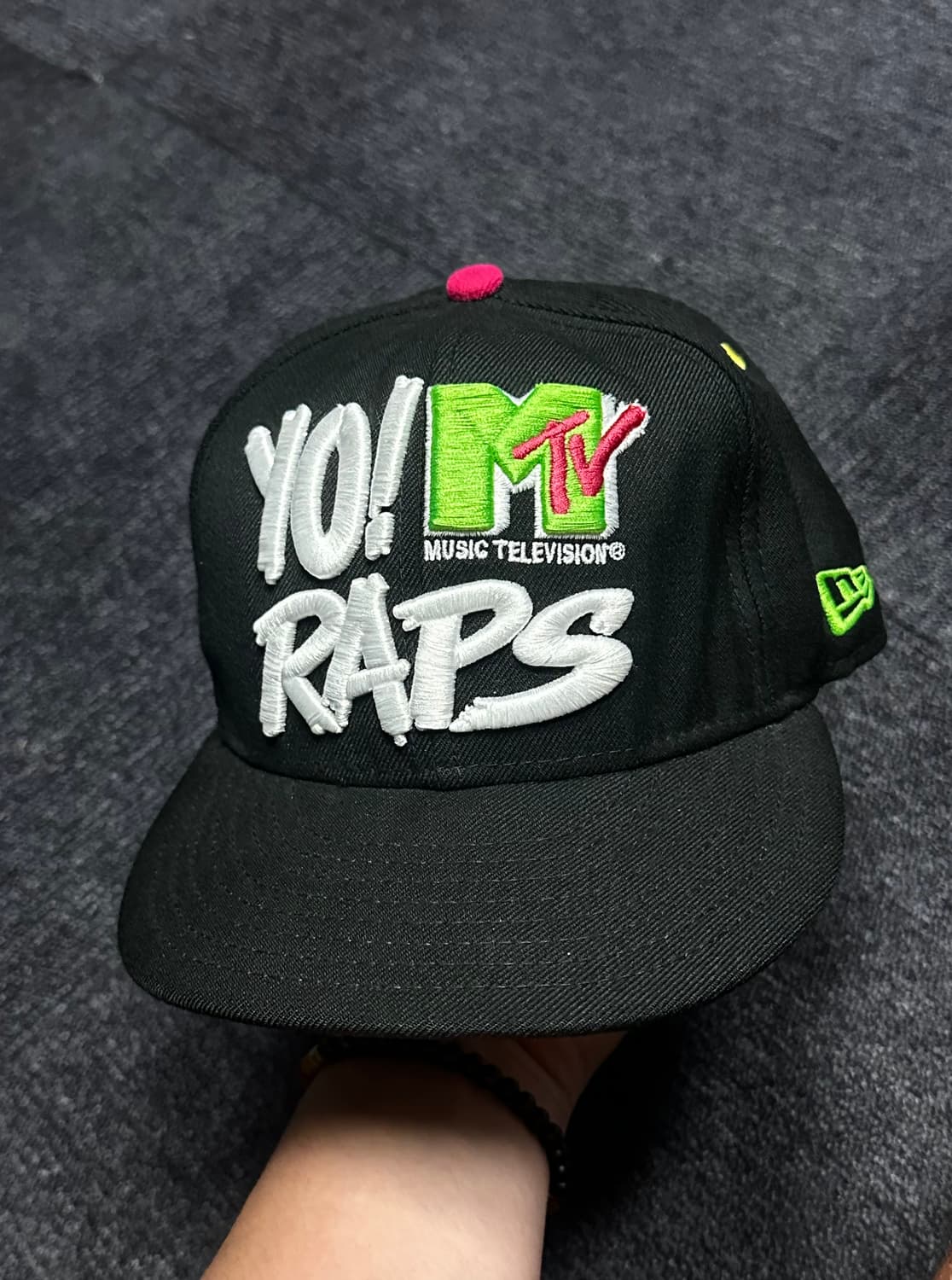 MTV × New Era  YO!  MTV Raps 캡 7 1/4 상품이미지4