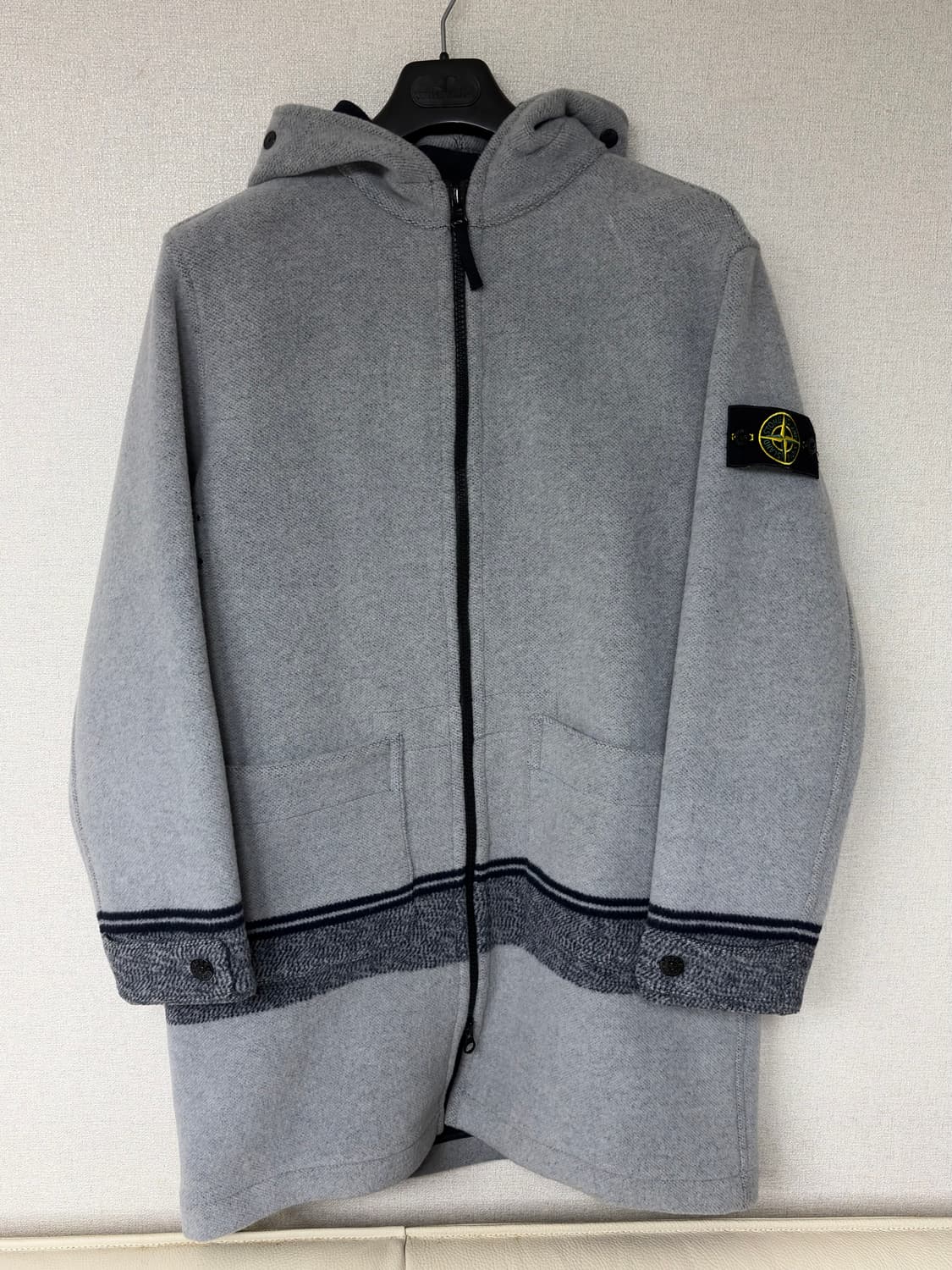 스톤아일랜드 20FW 그레이 코트 새상품 급처 상품이미지1