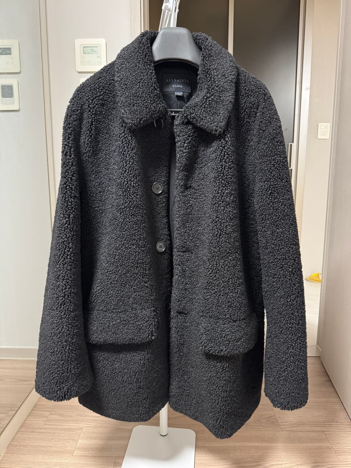 [올세인츠] 테디 코트 (XL) 상품이미지4